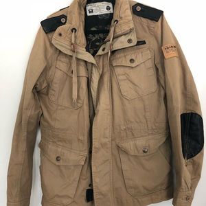 Diesel Tan and Black Jacket— Men’s